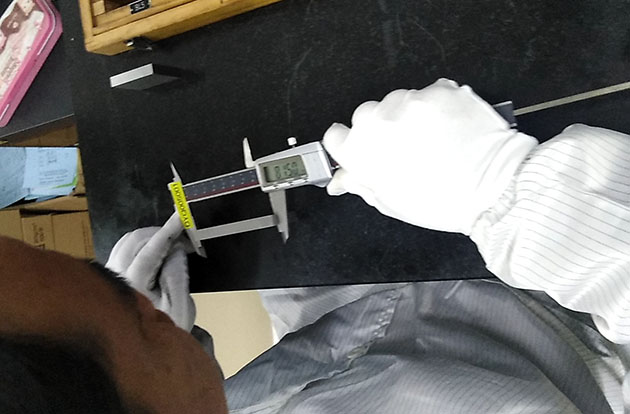 通用卡尺的校準(zhǔn)方法